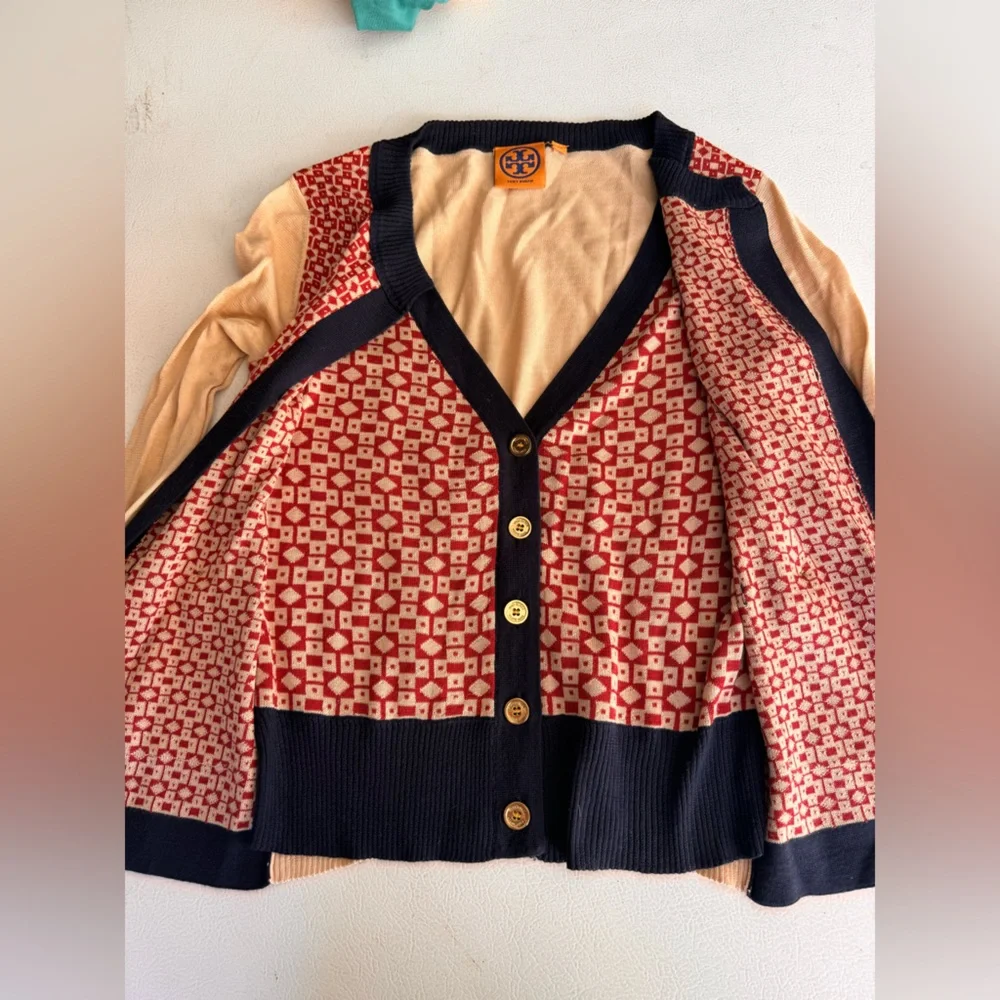 Tory Burch cardigan shirt - Picture 5 of 7